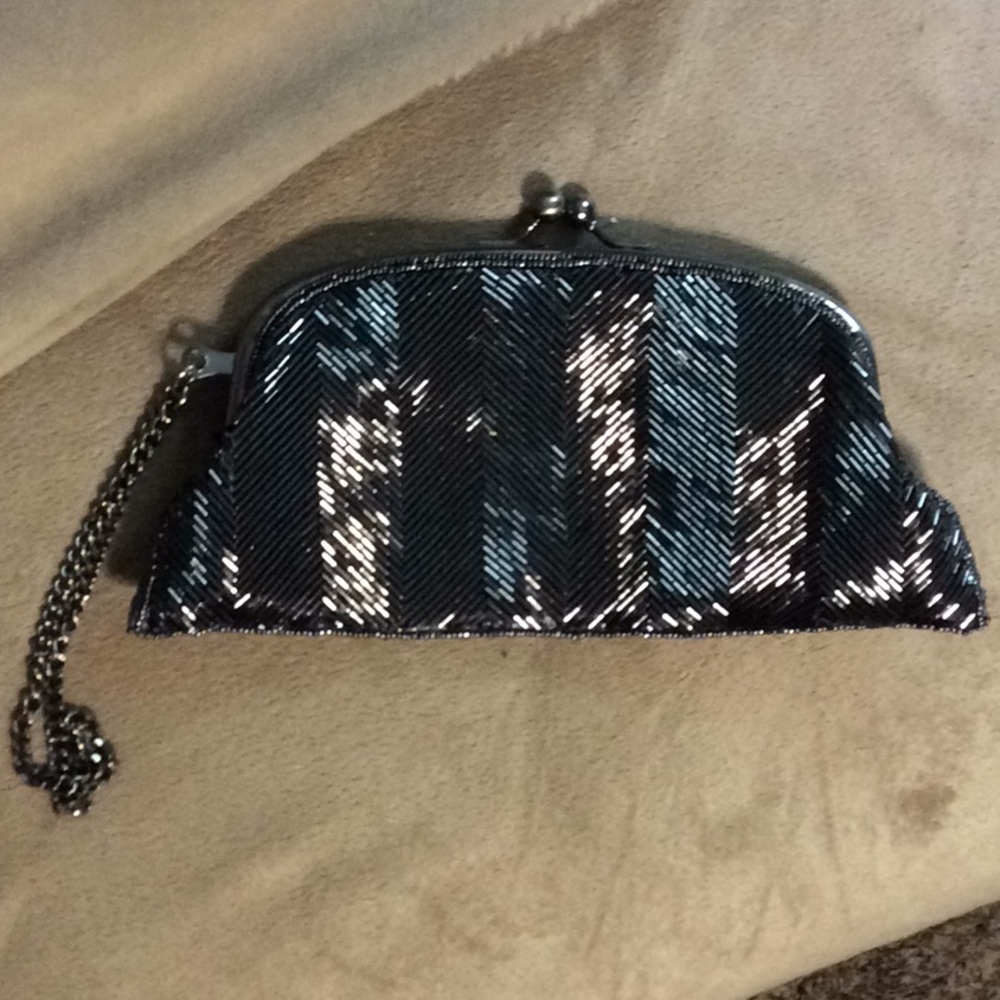 The Limited beaded clutch